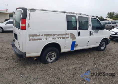 2007 Chevrolet Express Work Van z USA, uszkodzony, nr VIN 1GCGG25V071209611